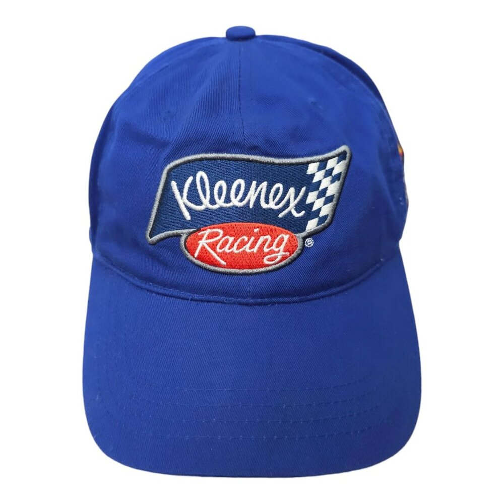 Kleenex Racing Jason Keller 27 Strapback Hat Baker Curb Nascar Cap Thread Design